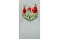 Verre à vin coquelicots